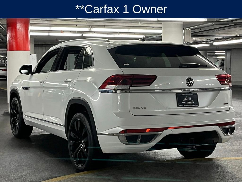 Certified 2022 Volkswagen Atlas Cross Sport SEL Premium R-Line w/ Cross Sport MDO Package AWD/4WD image 5
