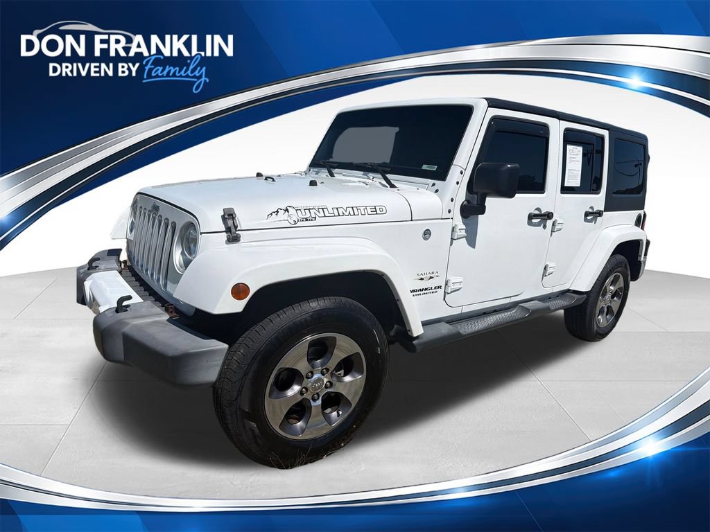 Used 2016 Jeep Wrangler Unlimited Sahara w/ Connectivity Group