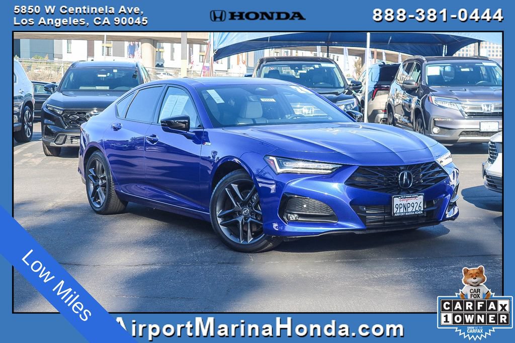Used 2024 Acura TLX w/ A-SPEC Package AWD/4WD image 1