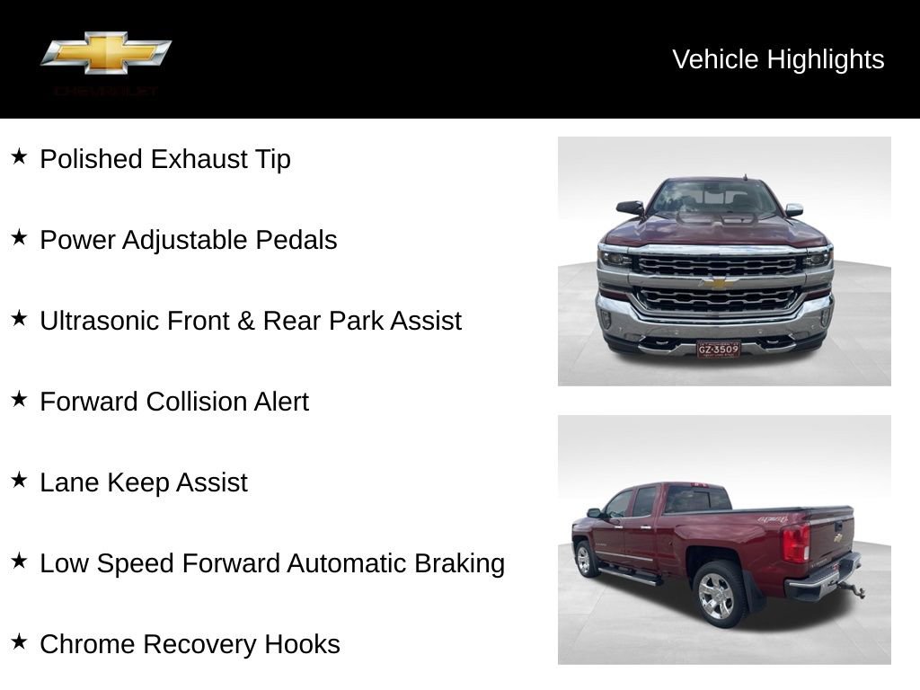 Used 2017 Chevrolet Silverado 1500 LTZ w/ Sport Package AWD/4WD image 21