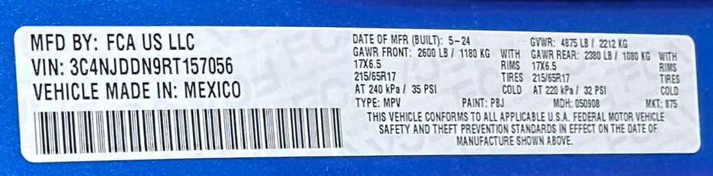 Certified 2024 Jeep Compass Trailhawk AWD/4WD image 57