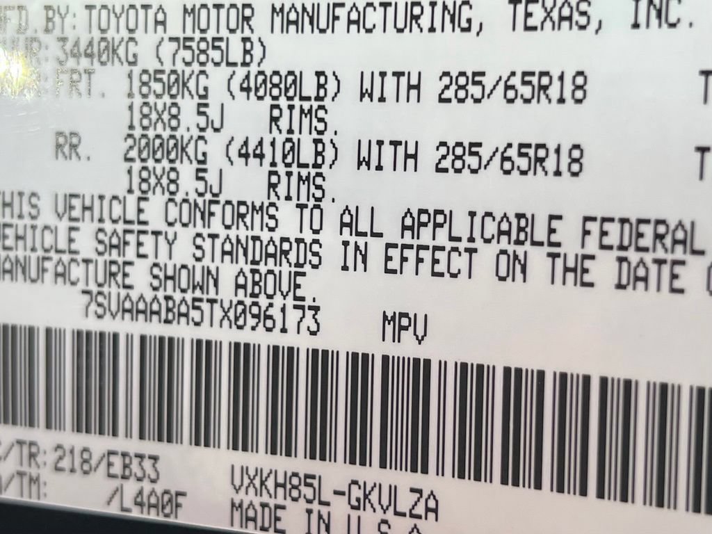 New 2026 Toyota Sequoia TRD Pro AWD/4WD image 26