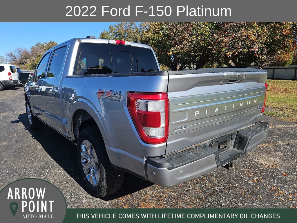 Used 2022 Ford F150 Platinum w/ Equipment Group 701A High image 9