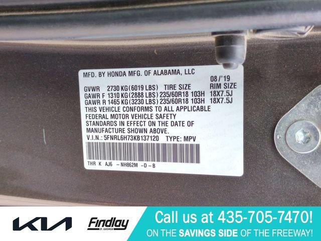 Used 2019 Honda Odyssey EX-L image 36