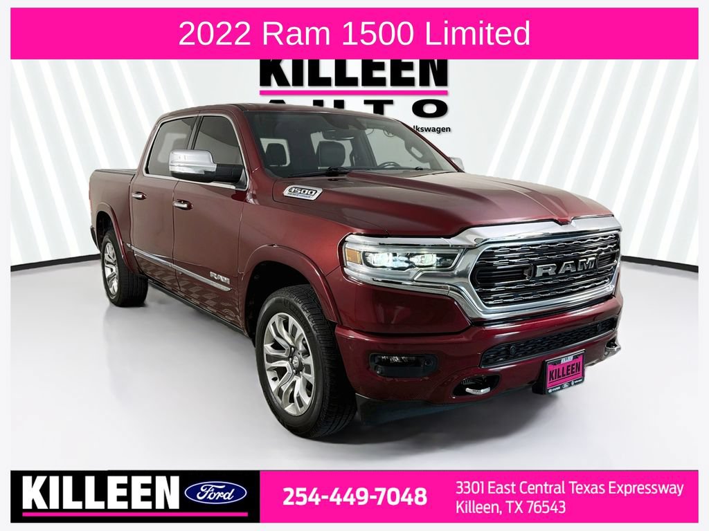 Used 2022 RAM 1500 Limited w/ Body Color Bumper Group