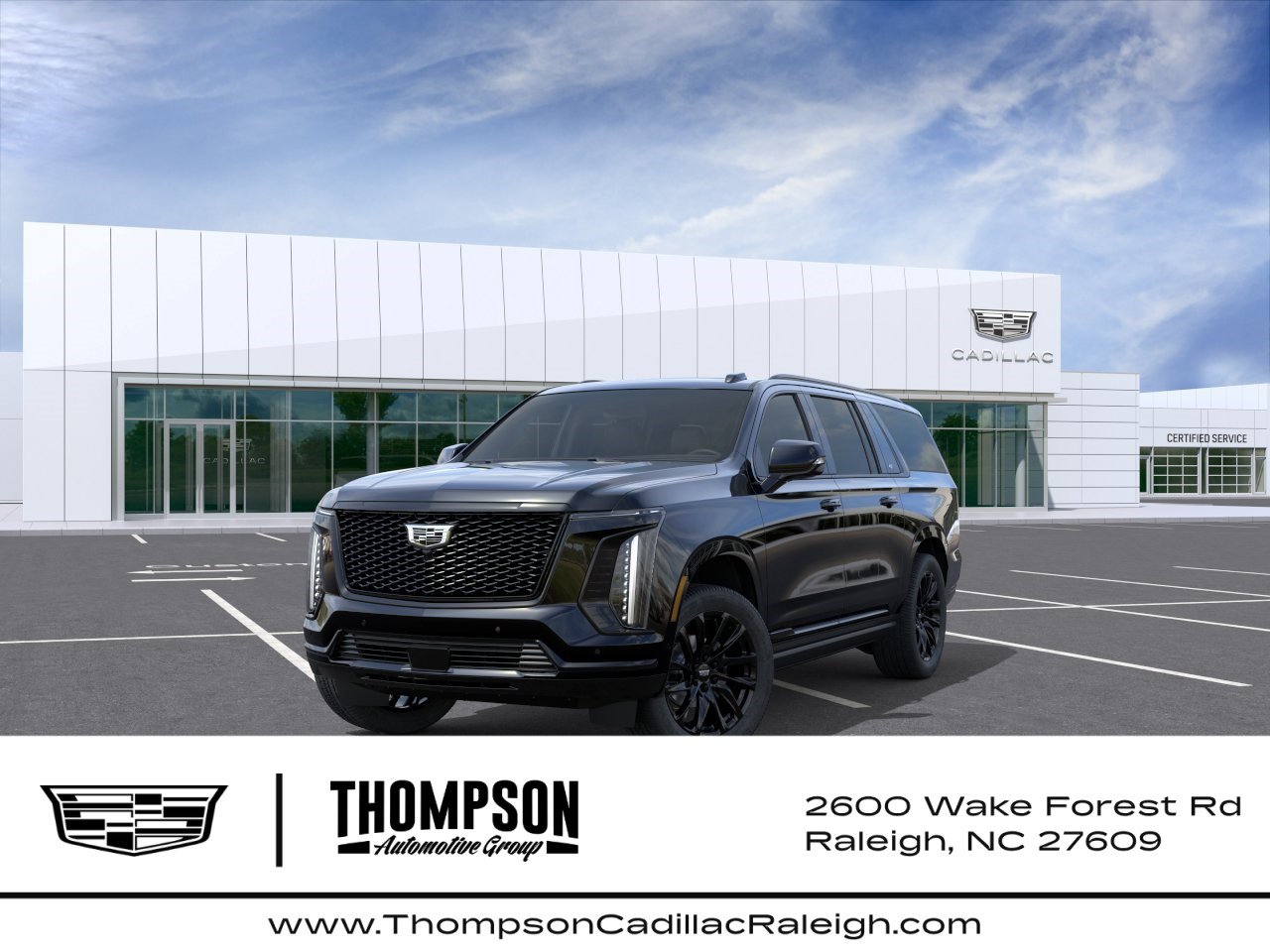 New 2026 Cadillac Escalade ESV Sport w/ LPO, ONYX Package AWD/4WD image 8