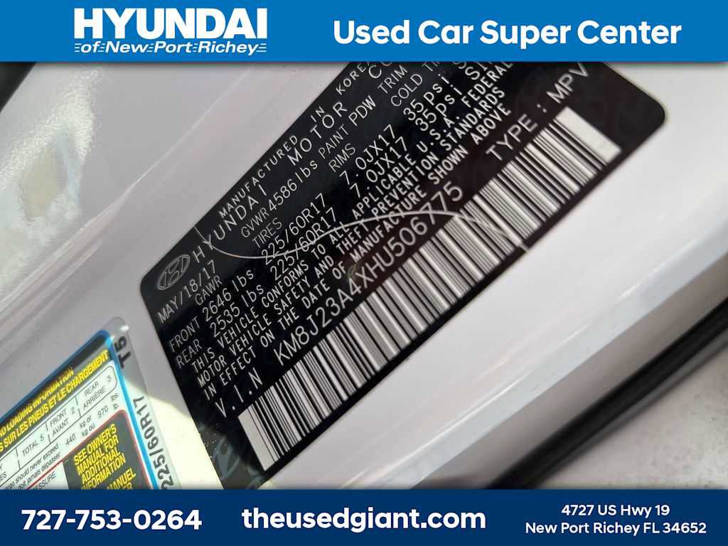 Used 2017 Hyundai Tucson SE image 12