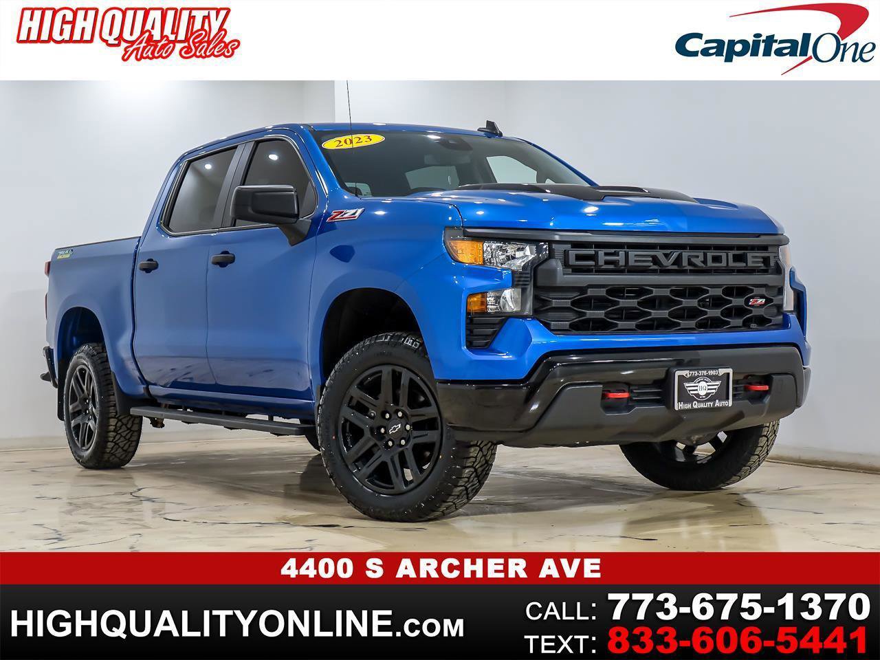 Used 2023 Chevrolet Silverado 1500 Custom Trail Boss AWD/4WD image 1