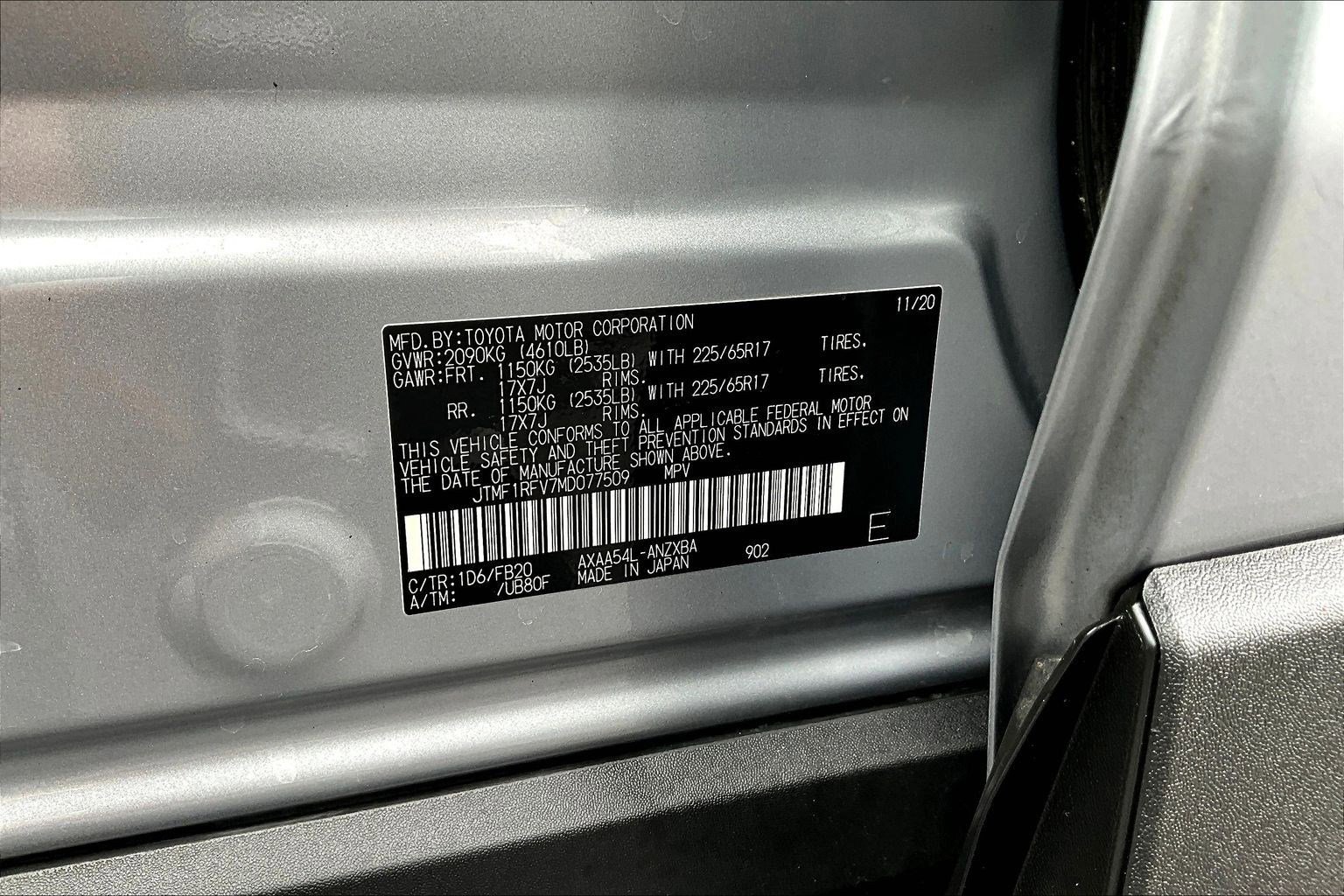 Used 2021 Toyota RAV4 LE image 20