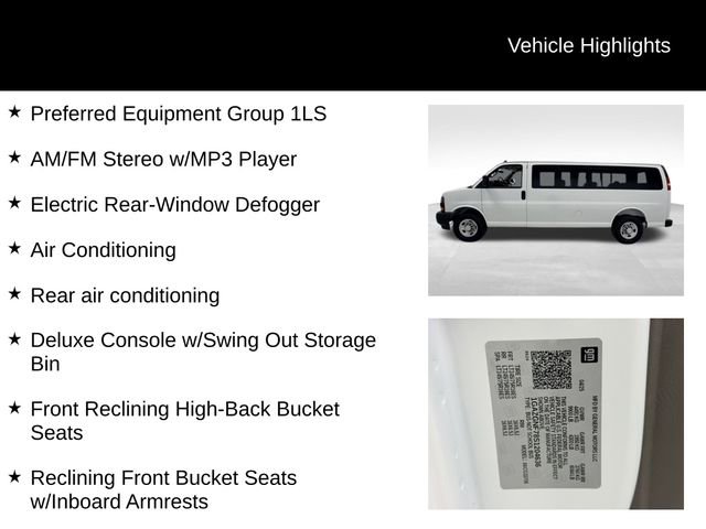 Certified 2025 Chevrolet Express 3500 LS RWD image 27