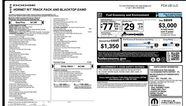 Used 2024 Dodge Hornet R/T image 14