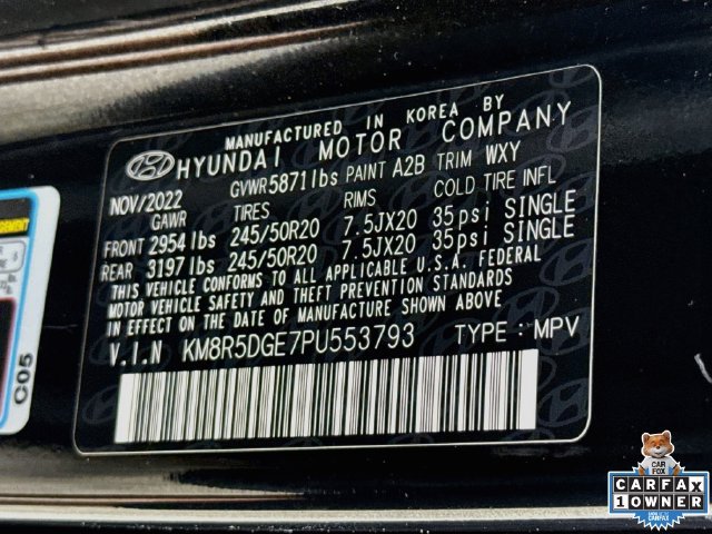 Used 2023 Hyundai Palisade Limited w/ Cargo Package AWD/4WD image 37