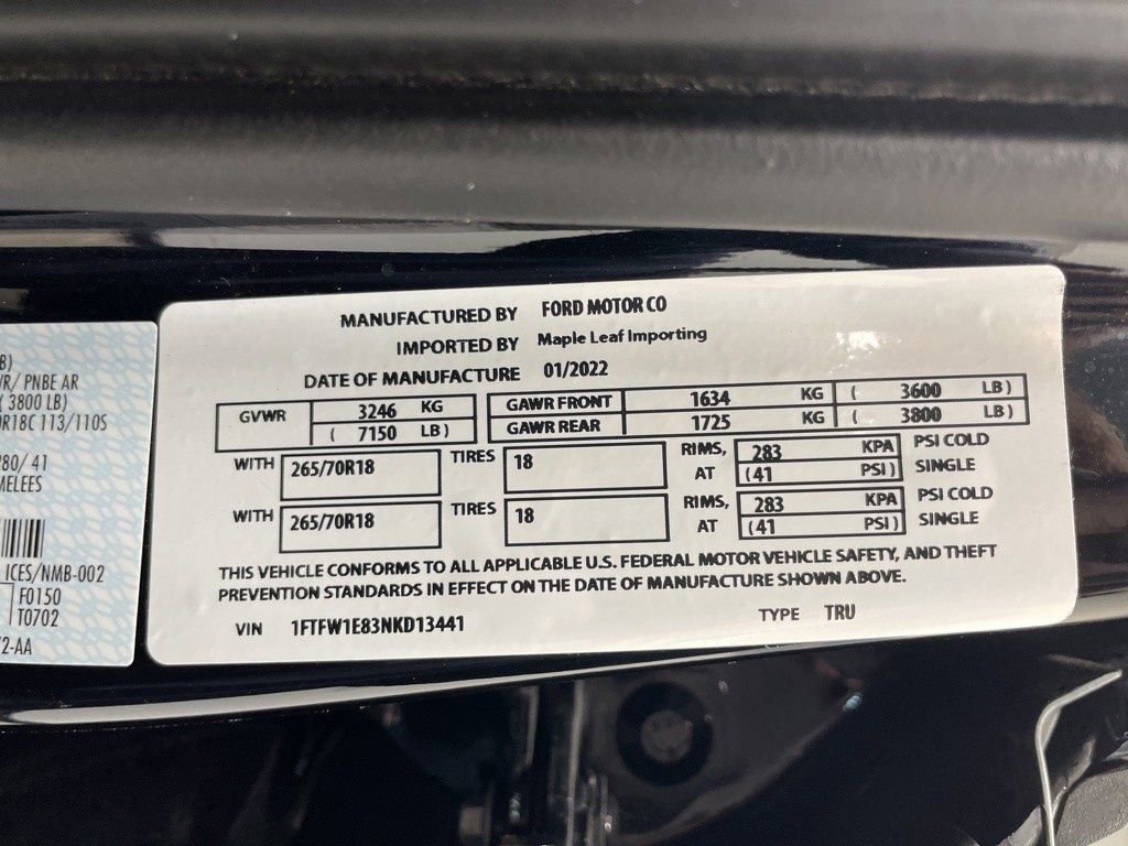 Used 2022 Ford F150 XLT w/ Equipment Group 301A Mid image 23