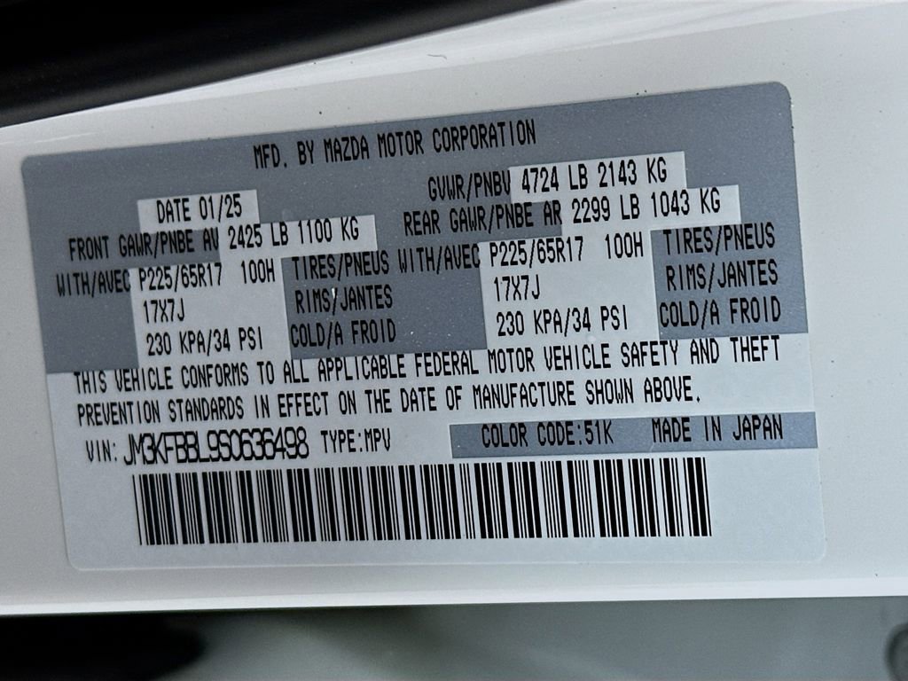 Certified 2025 MAZDA CX-5 AWD 2.5 S w/ Select Package image 27