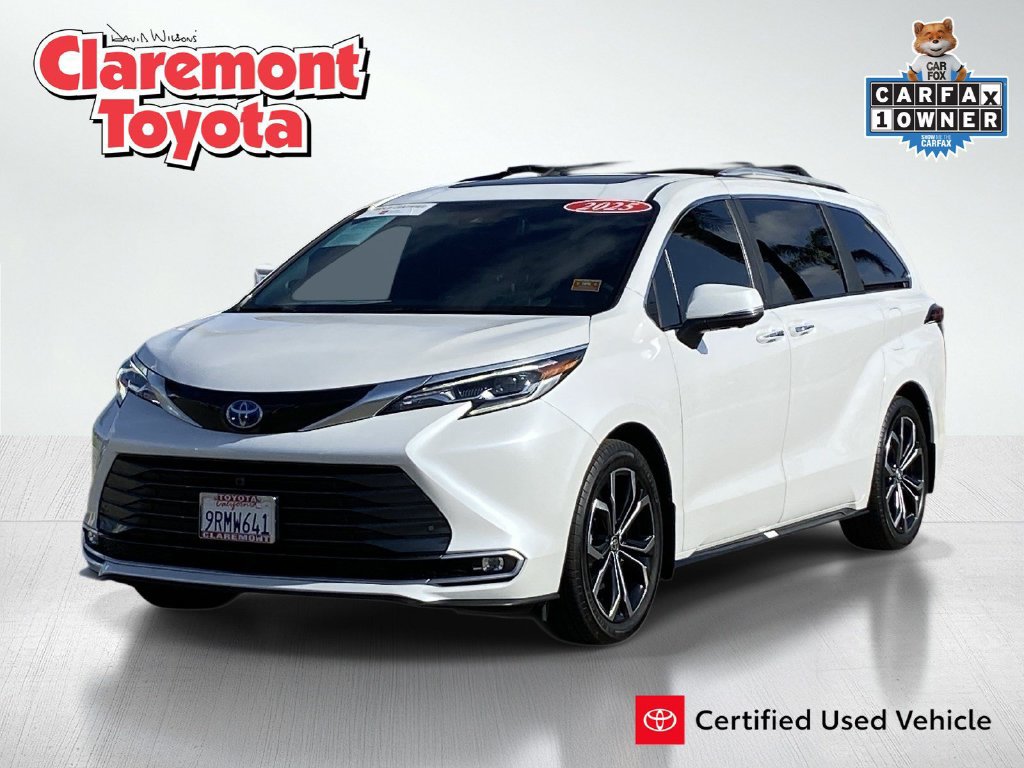Certified 2025 Toyota Sienna Platinum