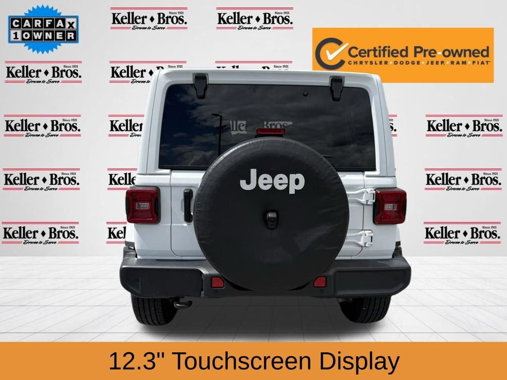 Certified 2024 Jeep Wrangler Unlimited Sahara w/ Technology Group AWD/4WD image 6