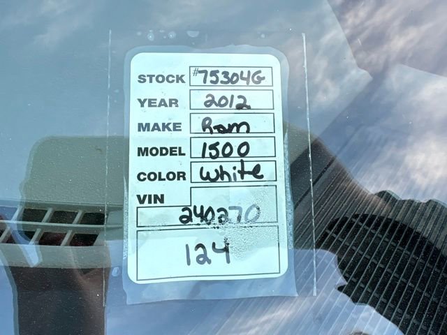 Used 2012 RAM 1500 ST w/ ST Popular Equipment Group image 28