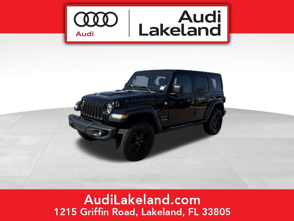 Used 2019 Jeep Wrangler Unlimited Sahara w/ Quick Order Package 24M Moab AWD/4WD image 1