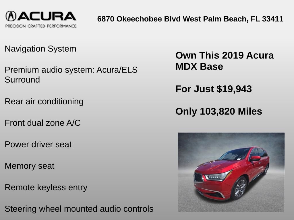 Used 2019 Acura MDX FWD w/ Technology Package image 6