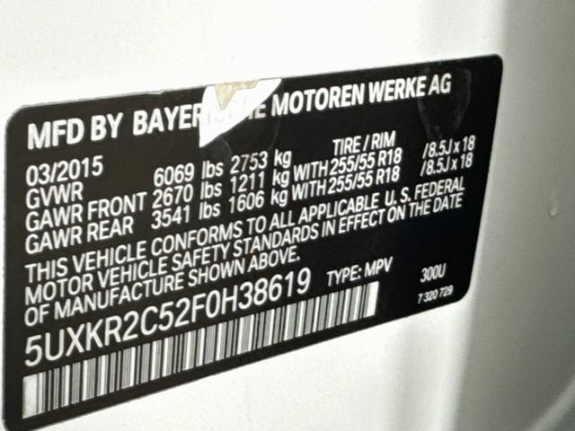 Used 2015 BMW X5 sDrive35i RWD image 36