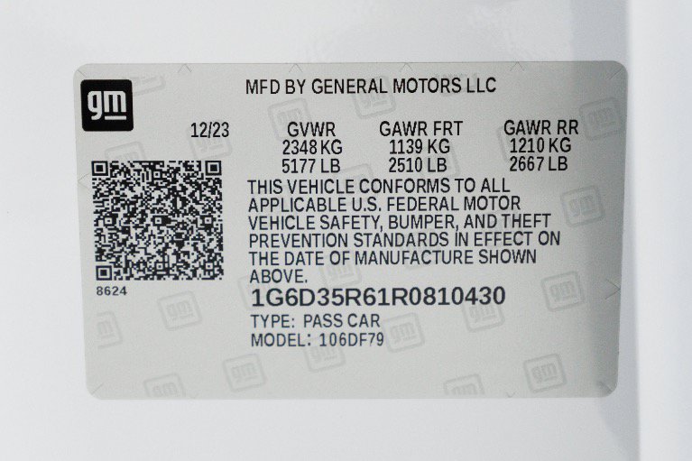 Used 2024 Cadillac CT5 V Blackwing w/ Driver Assist Package RWD image 85