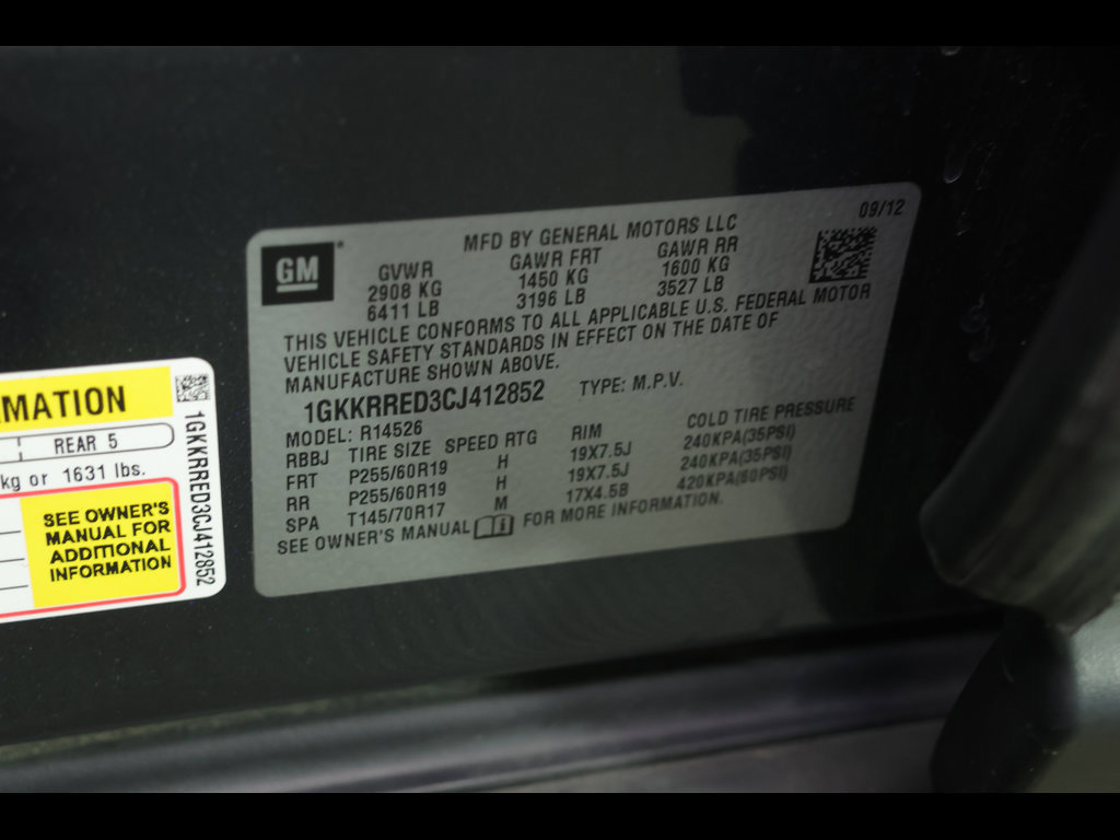 Used 2012 GMC Acadia SLT FWD image 25