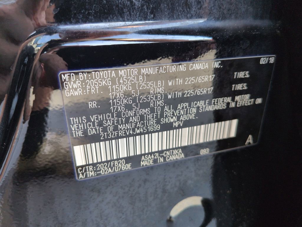 Used 2018 Toyota RAV4 LE w/ All Weather Liner Package image 29