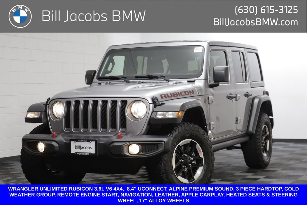 Used 2021 Jeep Wrangler Unlimited Rubicon AWD/4WD image 1