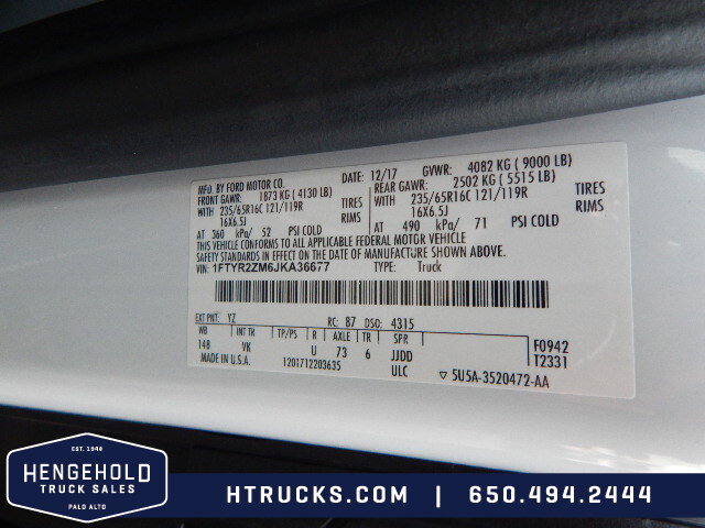 Used 2018 Ford Transit 250 148 Low Roof image 29