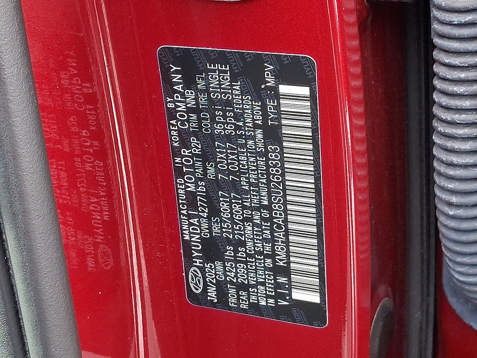 Certified 2025 Hyundai Kona SE image 27