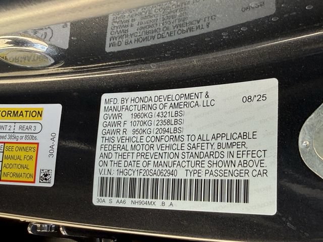 Used 2025 Honda Accord LX image 34