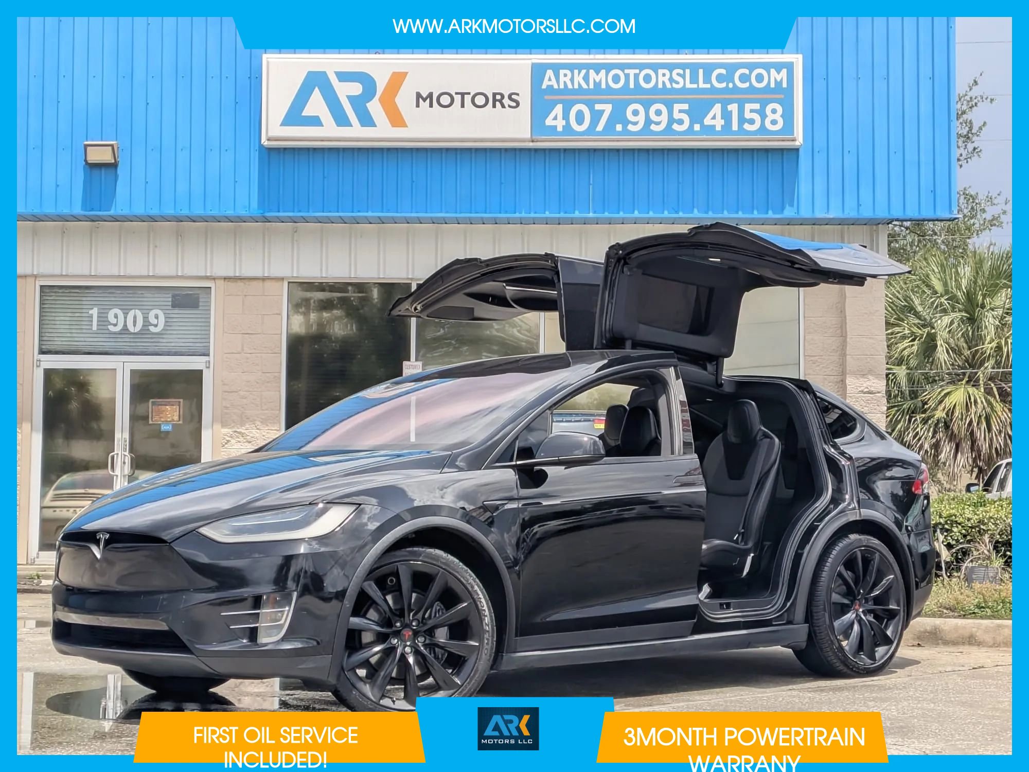 Used 2018 Tesla Model X P100D AWD/4WD image 1
