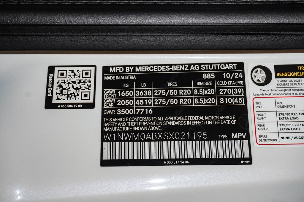 Used 2025 Mercedes-Benz G 580 w/ EQ Technology image 32