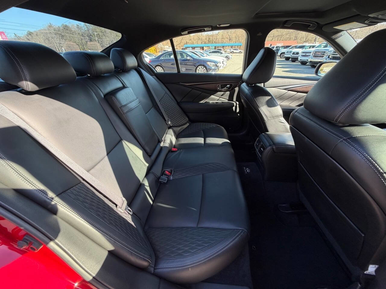 Used 2017 INFINITI Q50 Red Sport 400 image 23