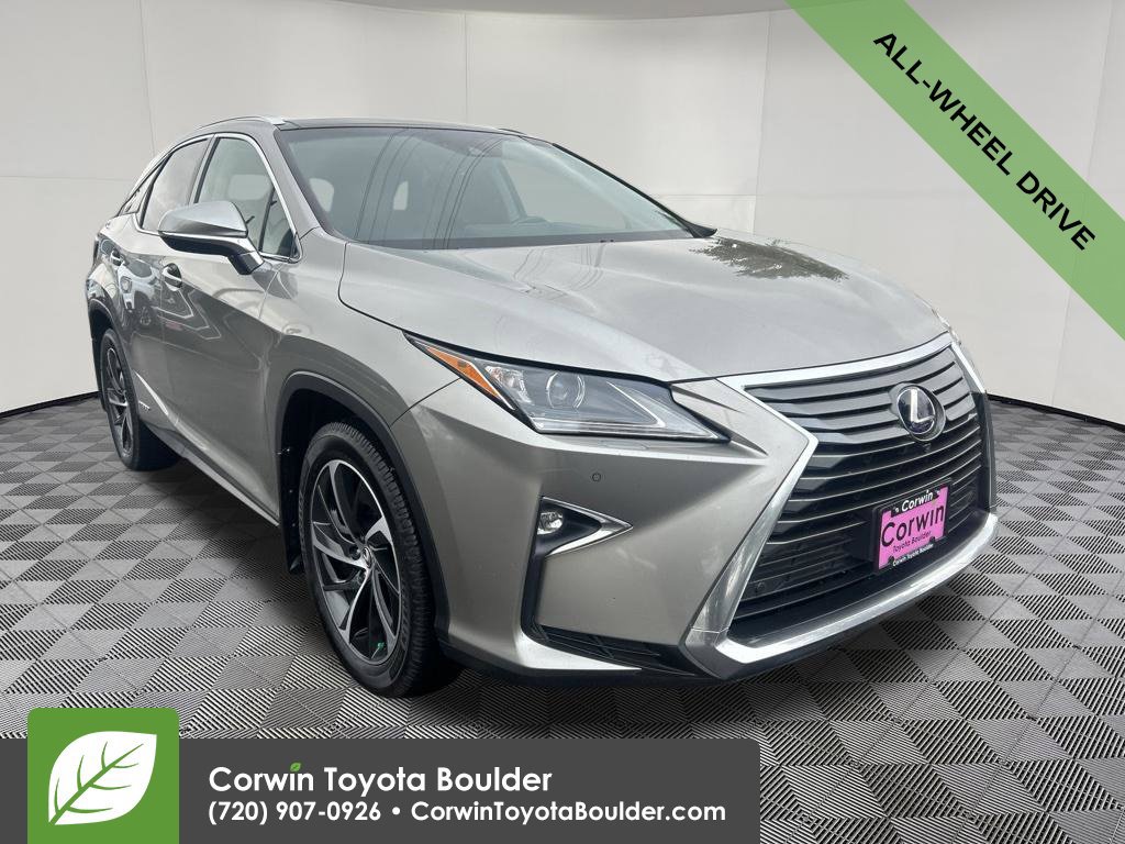 Used 2018 Lexus RX 450h AWD w/ Luxury Package