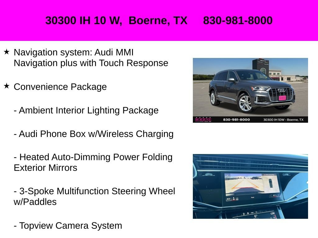 Used 2021 Audi Q7 3.0T Premium w/ Convenience Package image 10