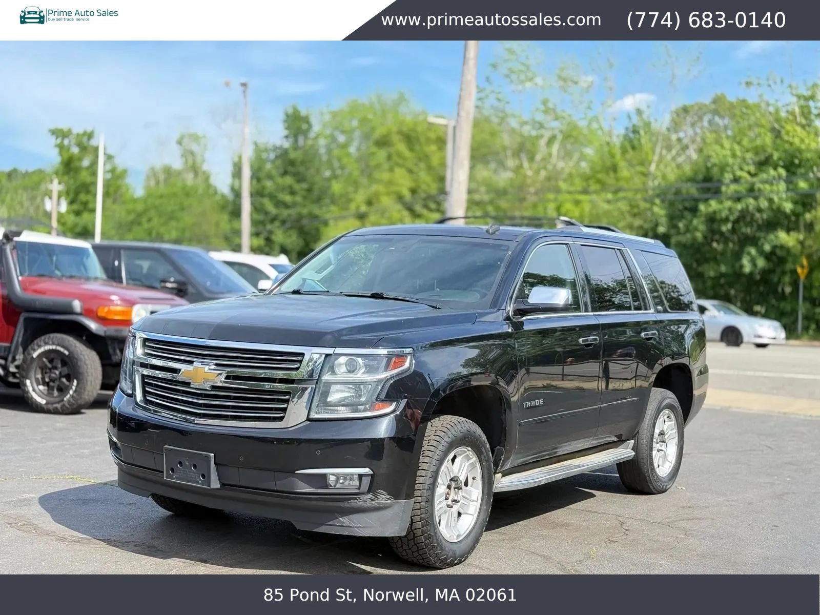 Used 2015 Chevrolet Tahoe LTZ AWD/4WD image 2