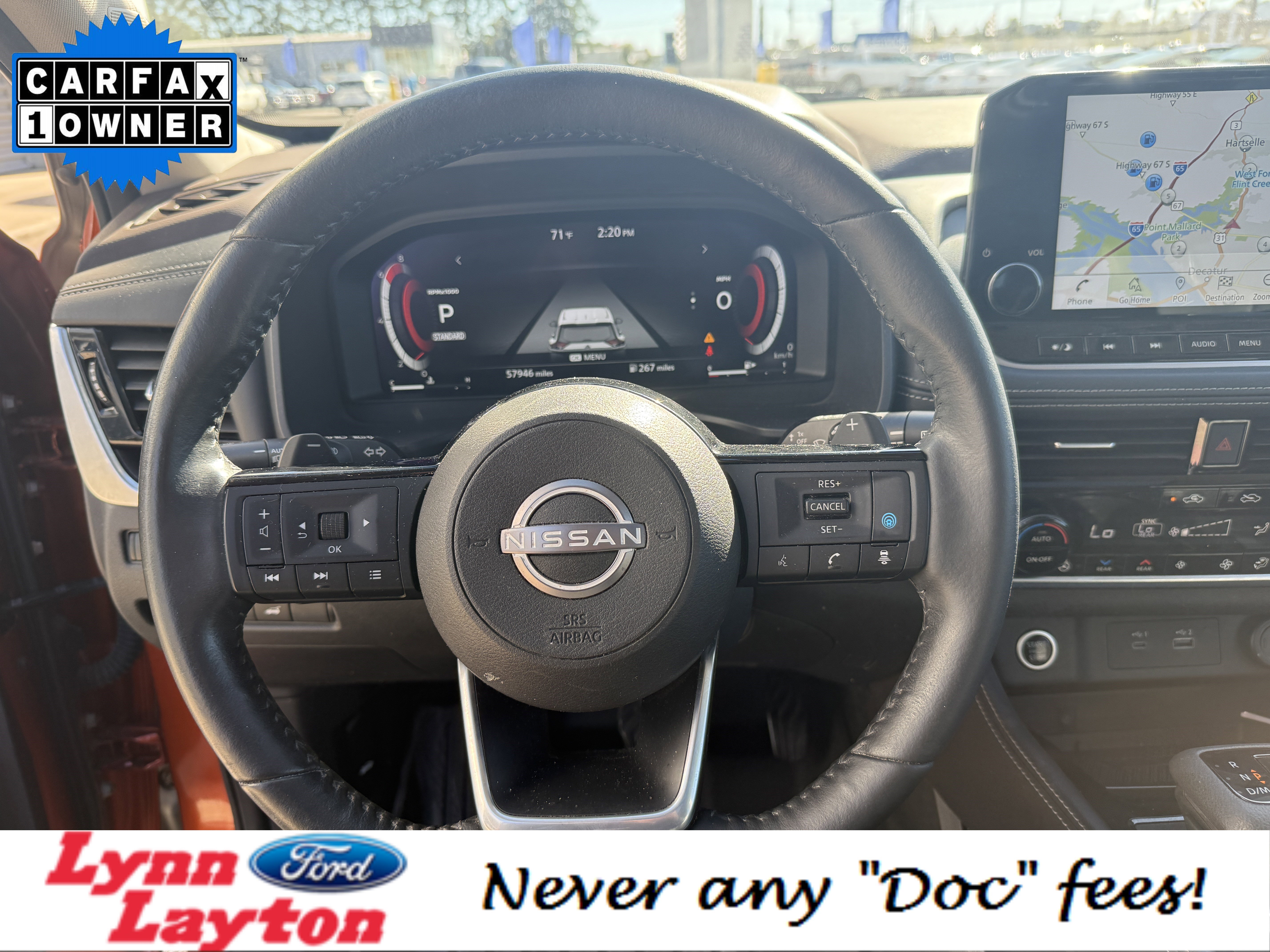 Used 2022 Nissan Rogue Platinum w/ Head-Up Display Package image 12