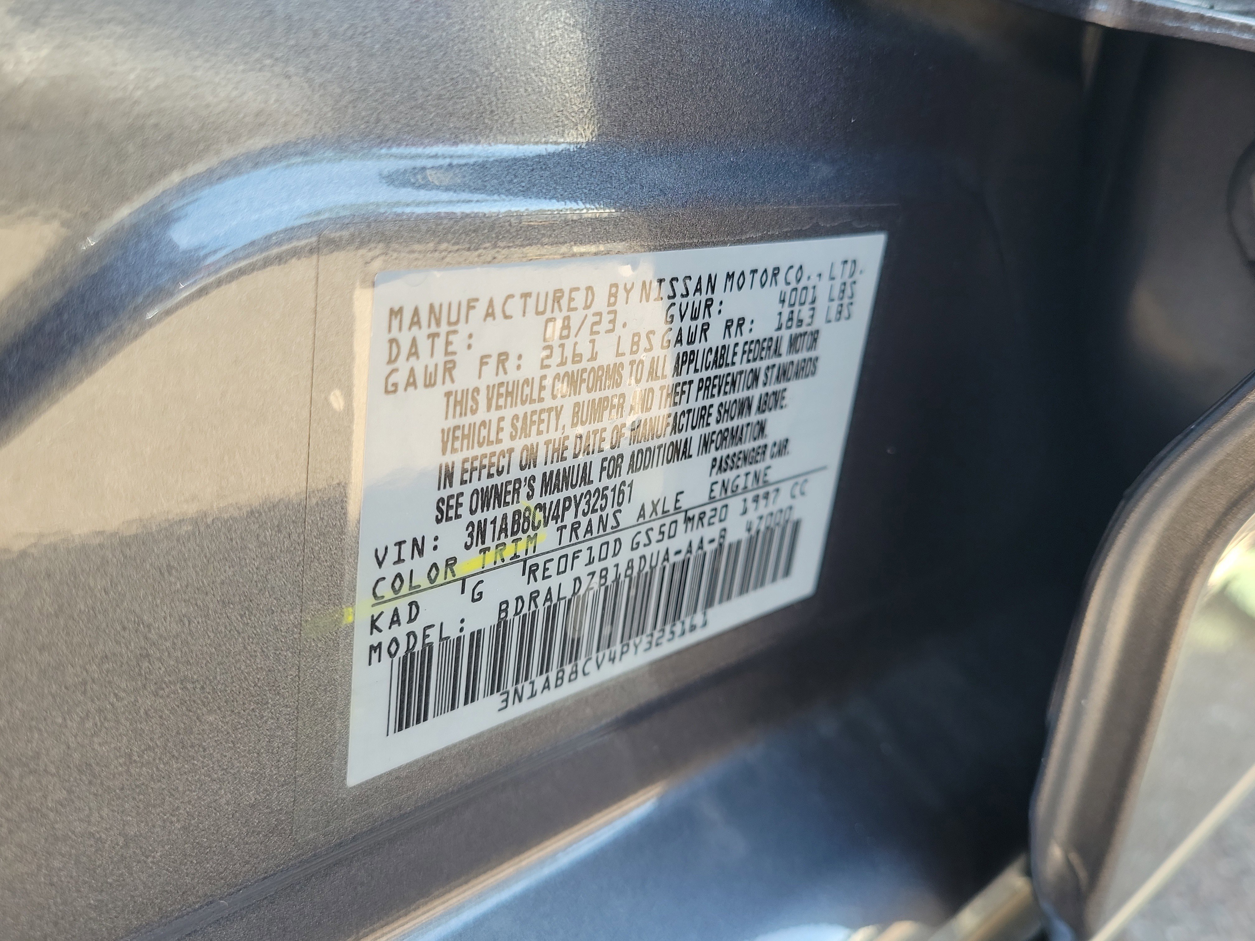 Certified 2023 Nissan Sentra SV image 32