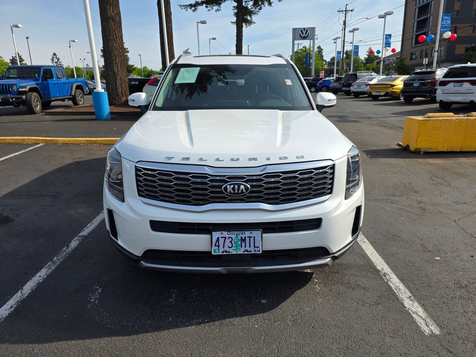 Used 2020 Kia Telluride S w/ S 8 Passenger Seating Package AWD/4WD image 3