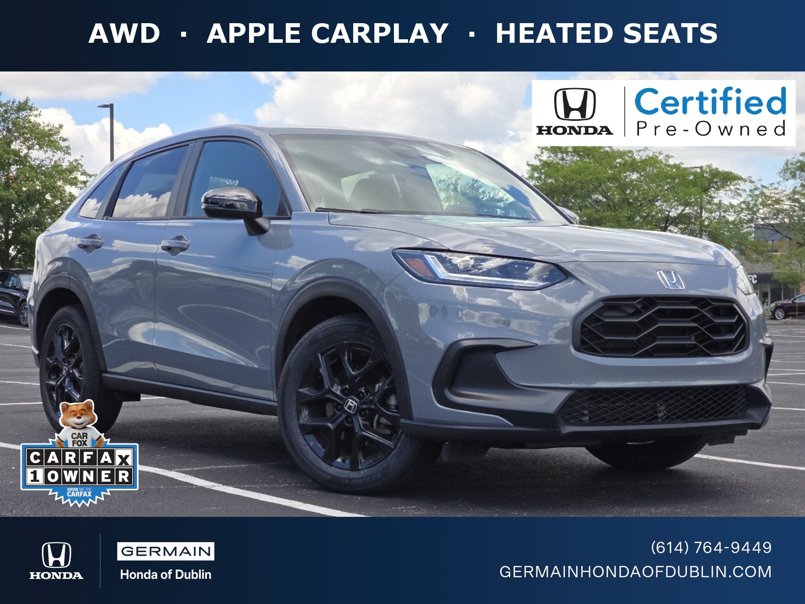 Certified 2024 Honda HR-V Sport