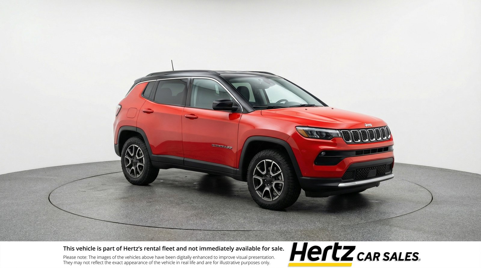 Used 2025 Jeep Compass Trailhawk image 1