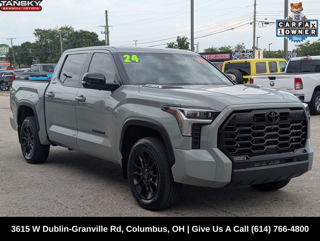 Certified 2024 Toyota Tundra Limited w/ TRD Off-Road Package