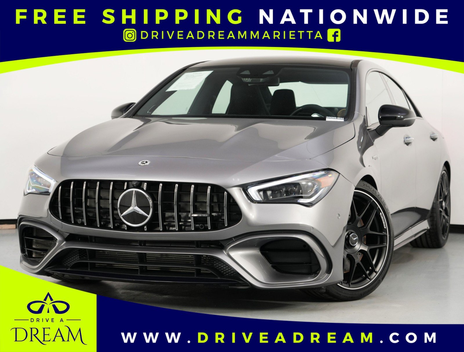 Used 2022 Mercedes-Benz CLA 45 AMG 4MATIC w/ Parking Assistance Package