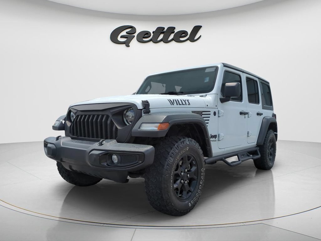 Used 2021 Jeep Wrangler Unlimited Sport AWD/4WD video 1