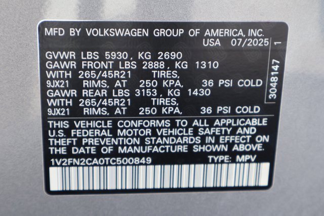 New 2026 Volkswagen Atlas SEL Premium R-Line image 28