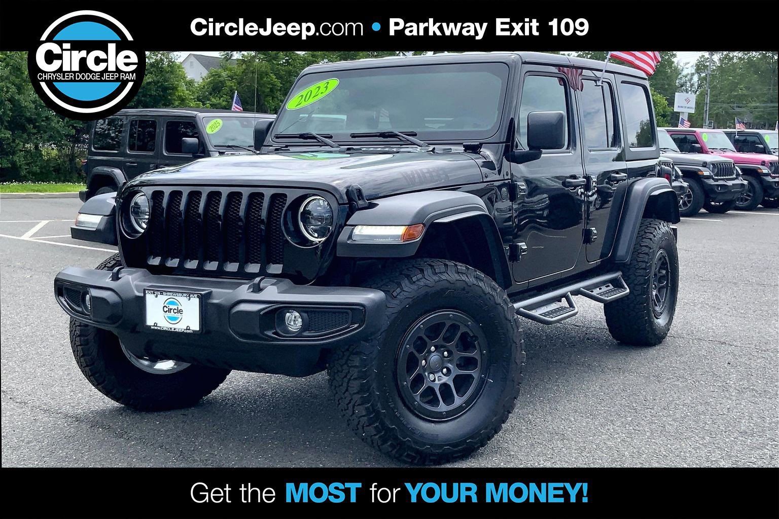 Certified 2023 Jeep Wrangler Unlimited Sport