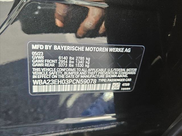 Certified 2023 BMW 740i w/ Parking Assistance Package RWD image 23