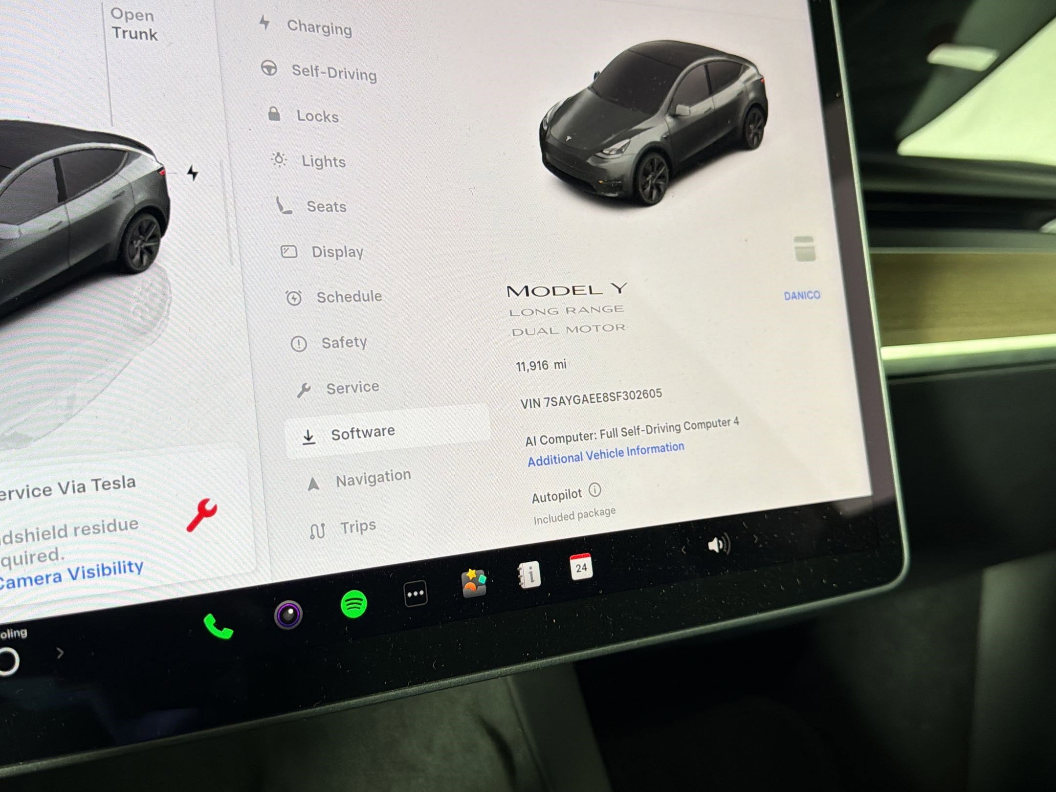 Used 2025 Tesla Model Y Long Range AWD/4WD image 21