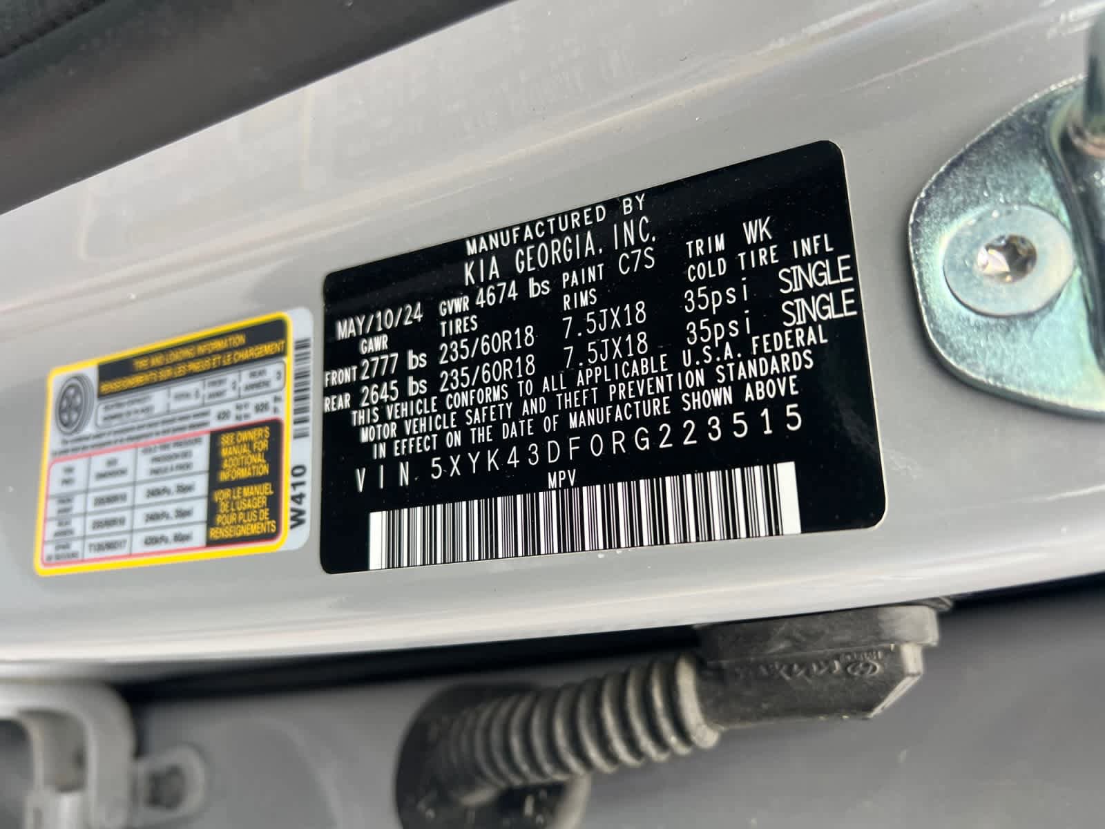 Certified 2024 Kia Sportage SX FWD image 17